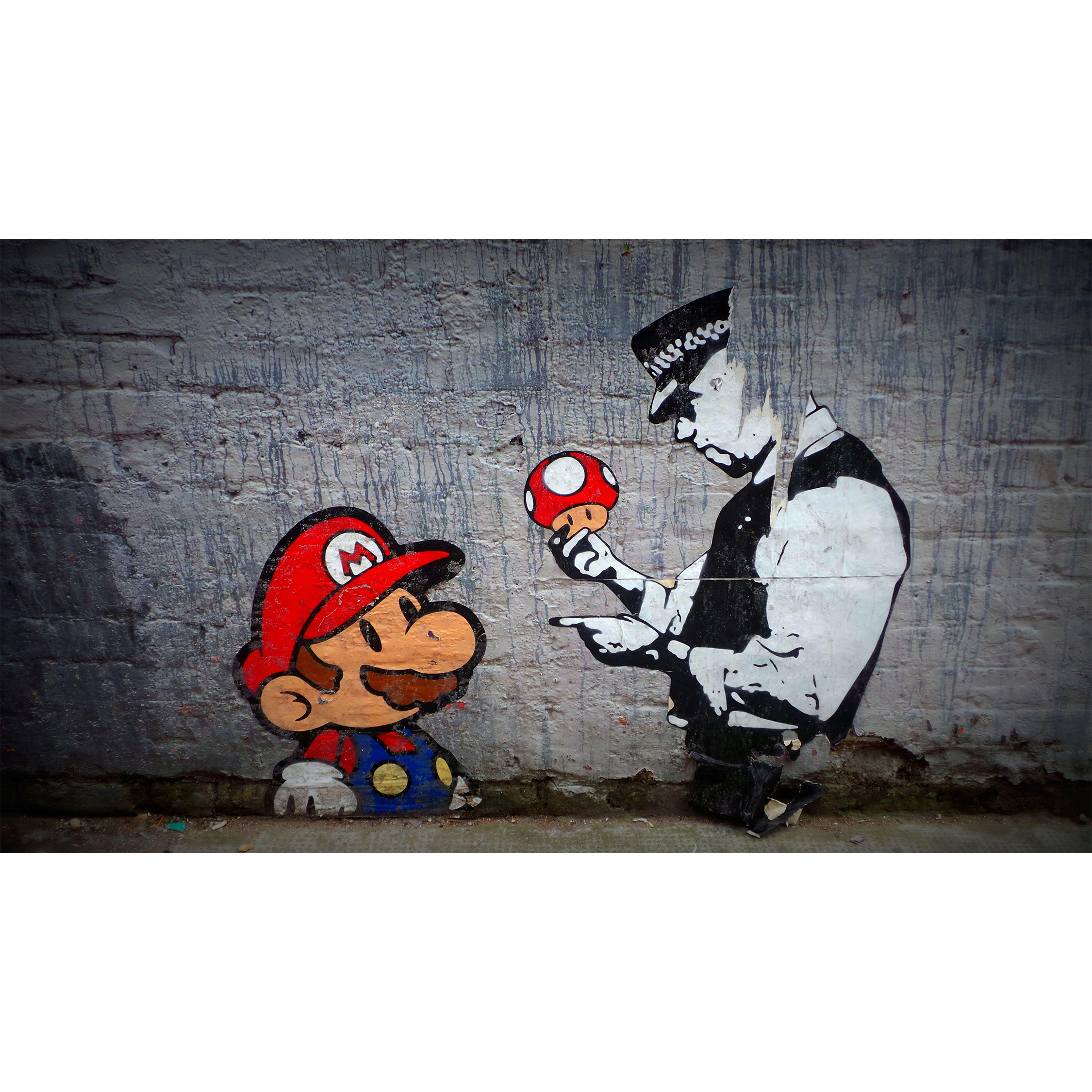 Banksy y Mario
