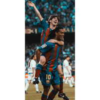 Messi y Ronaldinho