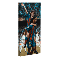 Messi y Ronaldinho