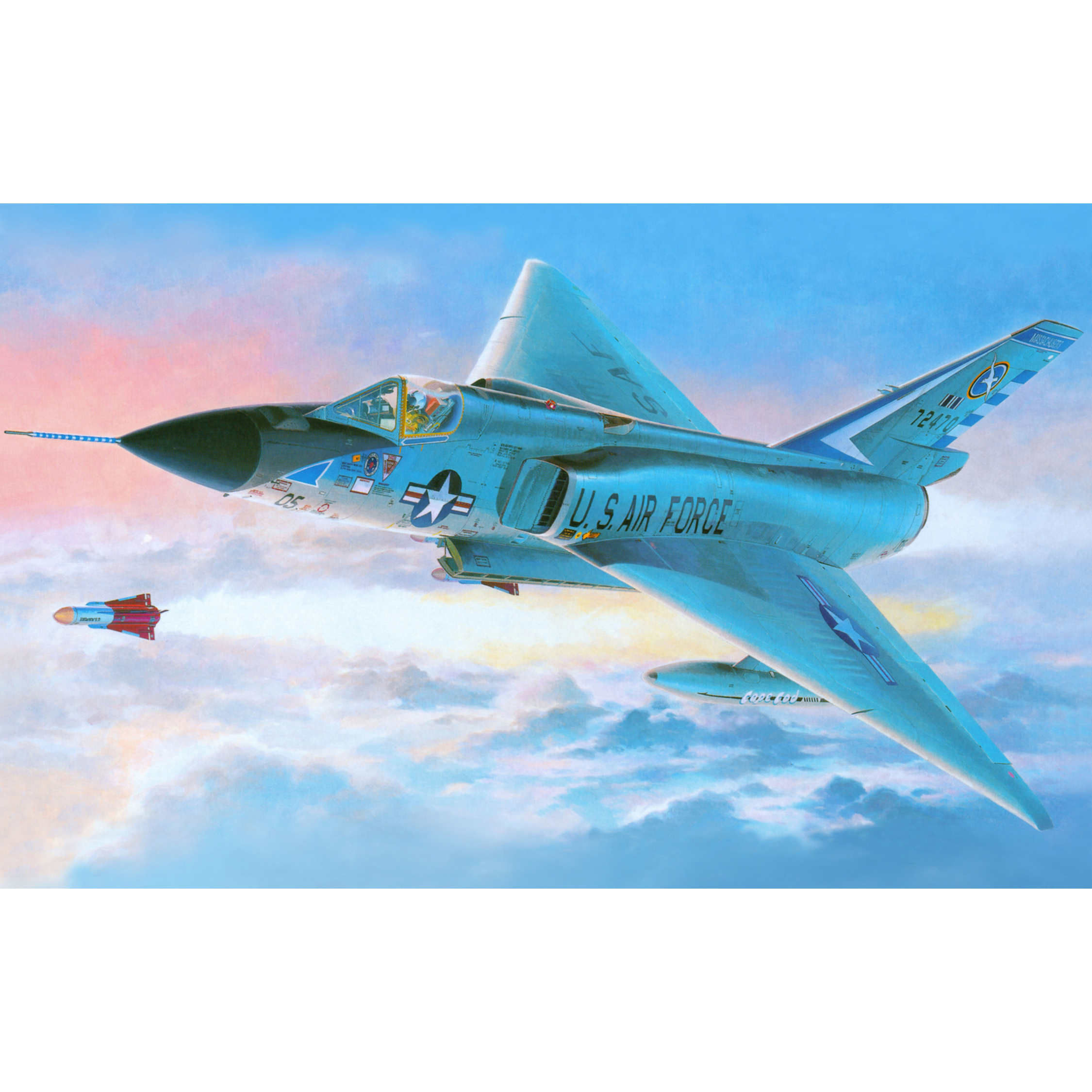 Hasegawa F-106a Delta Dart