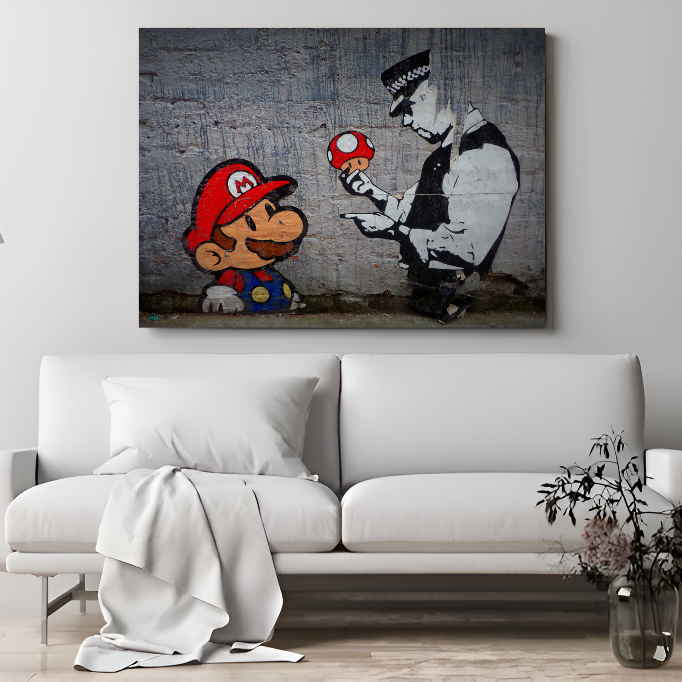 Banksy y Mario