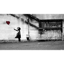 niña con globo