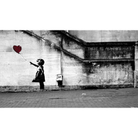 niña con globo